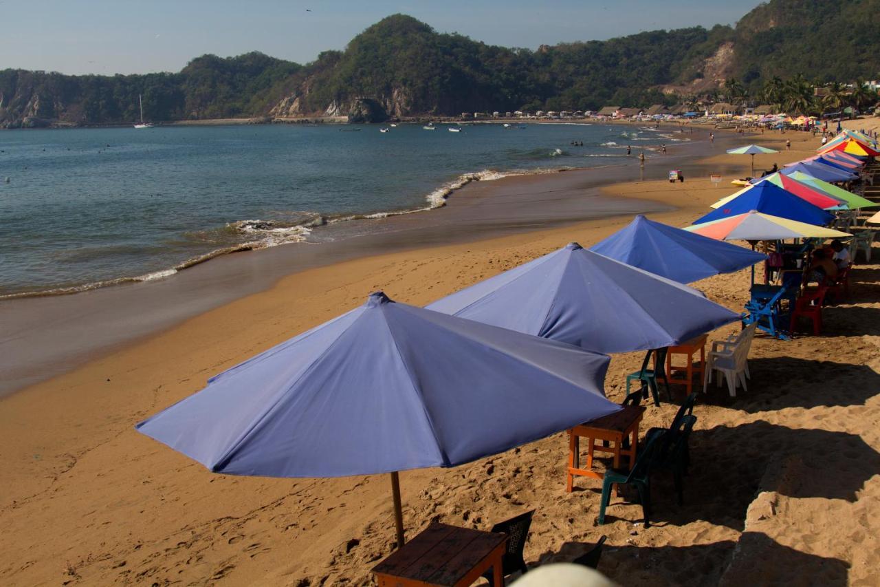 Bungalows Las Arenas San Patricio Melaque Luaran gambar
